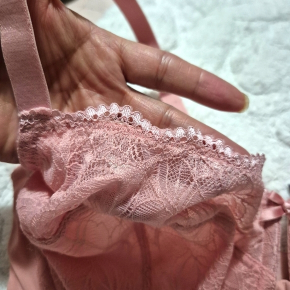 INC International Concepts Pink Underwire Lace Bra..:Size:38 DDD - Picture 6 of 8